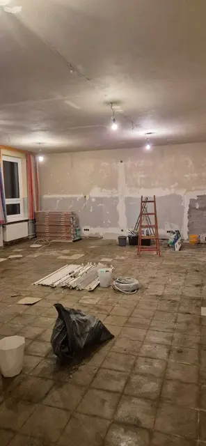 So sah der Raum zu Beginn der Umbauarbeiten aus. | Foto: LJ St. Martin/W.