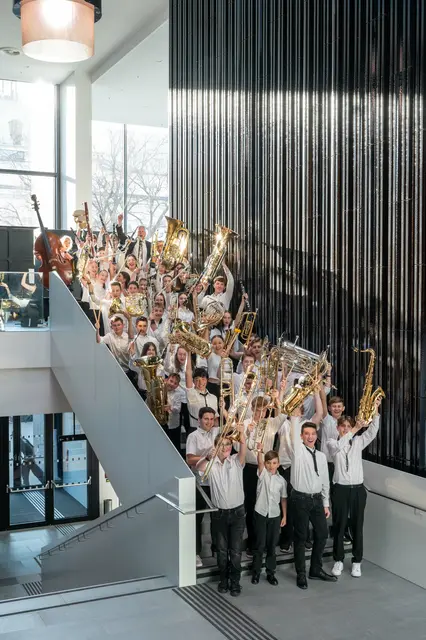 Das Ensemble nach der Qualafikation für den Bundesbewerb. | Foto: Blasmusikverband Tirol