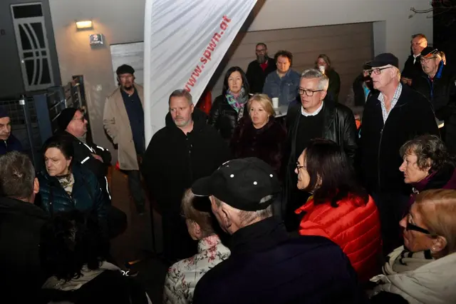 Großes Interesse herrschte an der "Roter Sturm"-Veranstaltung. | Foto: Sascha Trimmel