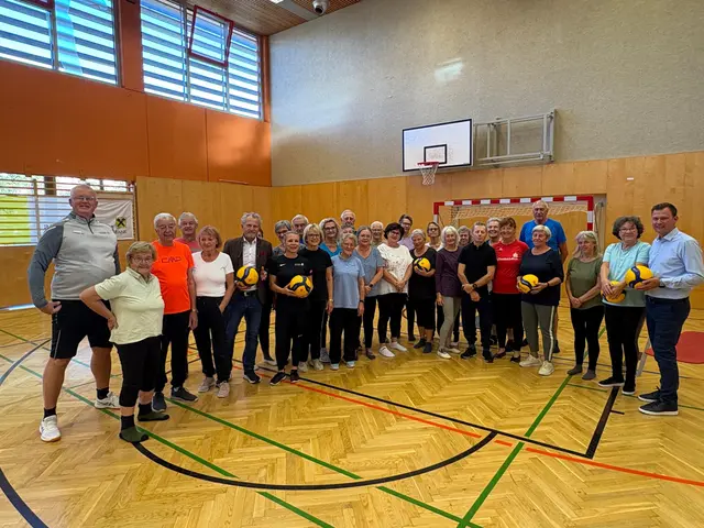 Das Seniorinnen - und Seniorenturnen der Sportunion Leibnitz freut sich im Jufa Leibnitz großer Beliebtheit. | Foto: Sportunion