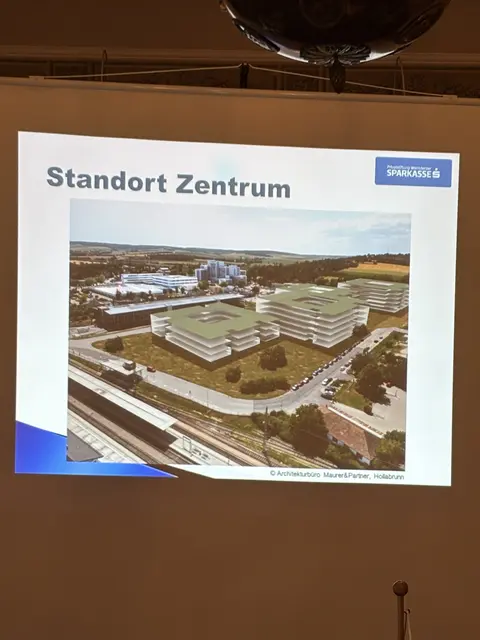 Fotomontage des neuen Krankenhauses. | Foto: Alexandra Goll