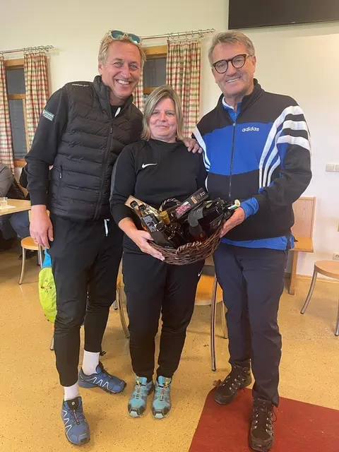 Geburtstagsüberraschung: Harald und Petra Schneller, Alfred Kollar | Foto: Alfred Kollar