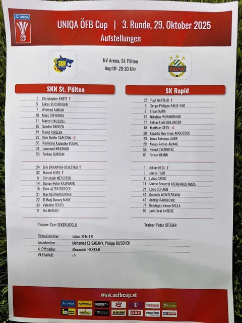 Aufstellung  | Foto: Manuel Handlfinger