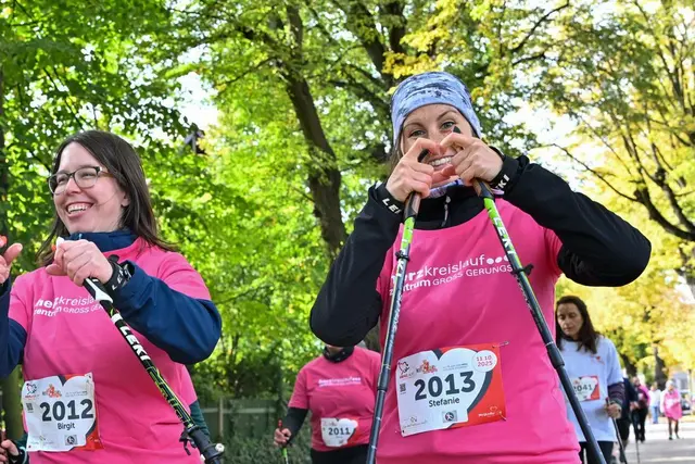 Auch eine Walking-Strecke gab es | Foto: Foto Moser &amp; Max Slovencik