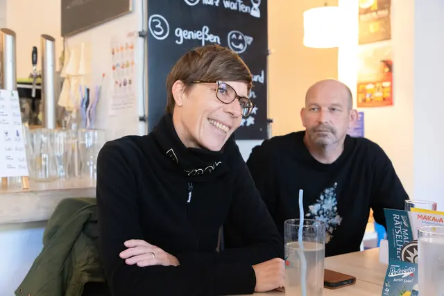 Aus dem Nähkästchen plaudern: Marie-Sophie Doret und Thomas Roth gaben Einblicke in ihre Brötchen- und Genussmanufaktur | Foto: Konstantinov