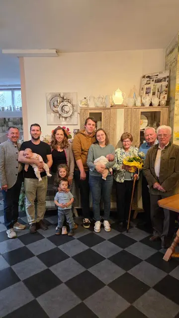 Alle Jubilare auf einem Blick. | Foto: Gemeinde Puchberg