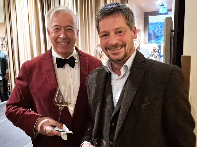 Opernsänger Herbert Lippert und Schauspieler Fritz Karl. | Foto: Josef Wind