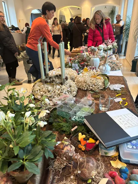 Mehr als 30 Aussteller zeigen ihr Kunsthandwerk. | Foto: Markus Wiesinger