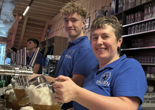 In der Erlebniswelt Gallien hieß es wieder: O’zapft is! | Foto: Gallien