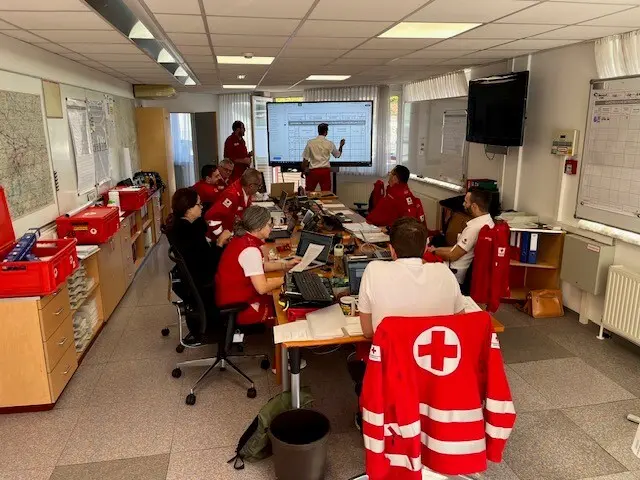 Durch Übungsszenarios wie in Grieskirchen möchte das Rote Kreuz bestmöglich auf den Ernstfall vorbereitet sein.

 | Foto: ÖRK Bezirk Grieskirchen