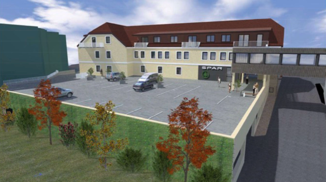 Ein neues Parkdeck sorgt für mehr Parkflächen im Zentrum von Aflenz. | Foto: Team Assigal