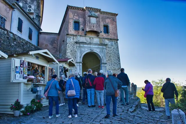 Neues Tor (Nova Vrata) – Eingang zur mittelalterlichen Festung in Motovun
