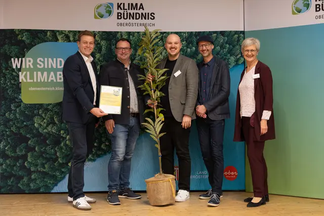 Waizenkirchen kämpfte sich mit dem Renaturierungsprojekt der Aschach an die Spitze und wurde zum Publikumsfavoriten.   | Foto: Land OÖ/Lina Spenlingwimmer