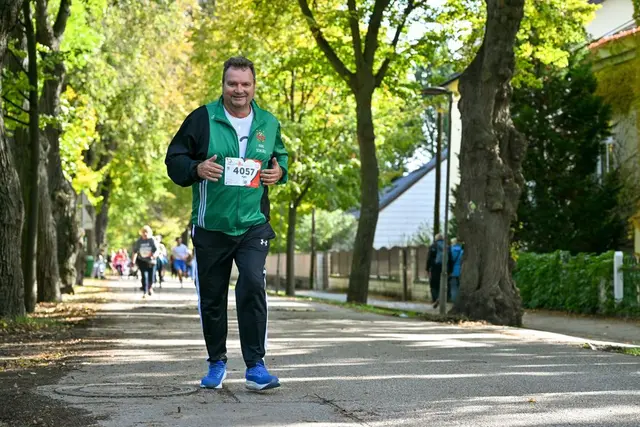Auch Karl Schlögl nahm am Herzlauf teil | Foto: Foto Moser &amp; Max Slovencik