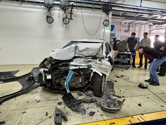 So sah das Auto nach dem Aufprall aus. | Foto: MeinBezirk/Angelika Brunner