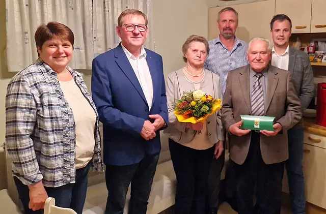 Goldene Hochzeit in Podgoria gefeiert | Foto: Gemeinde Weiden bei Rechnitz