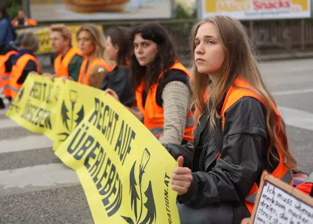 Die Staatsanwaltschaft Wien hat im Verfahren gegen die "Letzte Generation" Anklage gegen 42 Personen erhoben.  | Foto: Letzte Generation AT