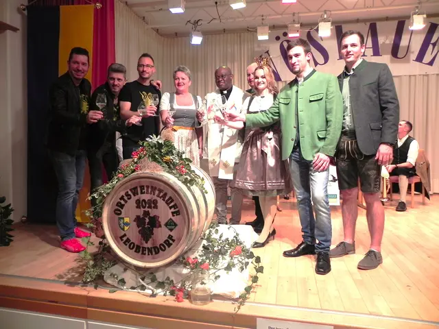 Am 7. November findet im Leobendorfer Grunerhof die Weintaufe 2025 statt.  | Foto: Weinbauverein Leobendorf