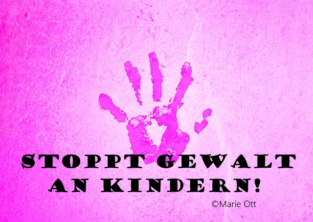 Stoppt Gewalt an Kindern, höhere Strafen für Täter!