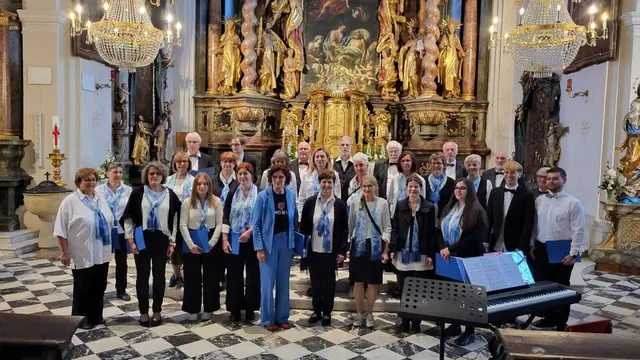 Der Hafner Chor in der Wallfahrtskirche in Maria Lankowitz | Foto: Hafner Chor