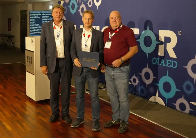 NNÖ GF Josef Schmoll, Christoph Doppler Bereichsleitung 1450, Christof Chwojka (IAED) | Foto: Notruf Niederösterreich