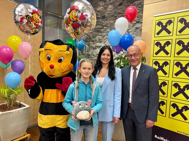 Zu Gast in Eggenburg war Maskottchen "Sumsi". | Foto: Markus Kahrer