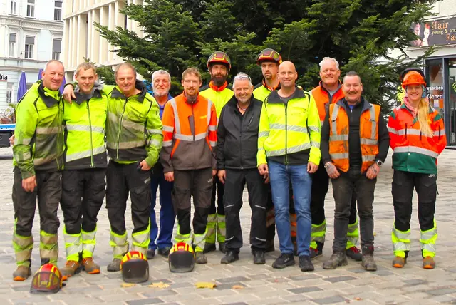 Das Team des Stadtgartens leistete in den beiden letzten Tagen einiges. | Foto: Astrid Kompan