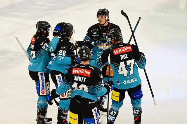 Die Black Wings bleiben nachdem 4:2-Sieg in Innsbruck auf der Überholspur.  | Foto: Black Wings / Eisenbauer