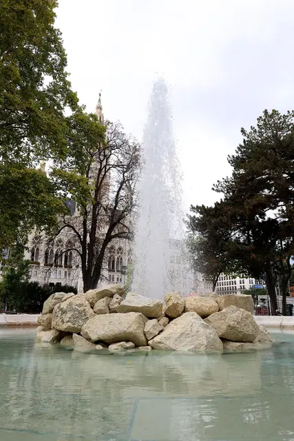 Im Rathauspark sind beide historischen Brunnen nach historischem Vorbild erneuert worden.  | Foto: Stadt Wien/Martin Votava