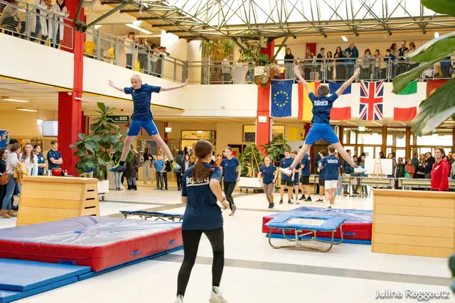 Auch sportlich geht es beim BG/BORG Deutschlandsberg zu. | Foto: Julia Raggautz