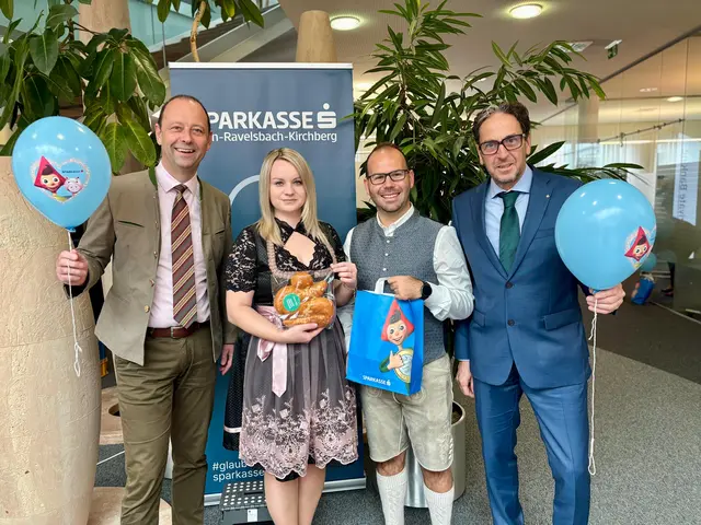 Vorstandsdirektoren Scheidl und Hofbauer zeigten sich stolz über die gelungenen Tage. | Foto: Markus Kahrer