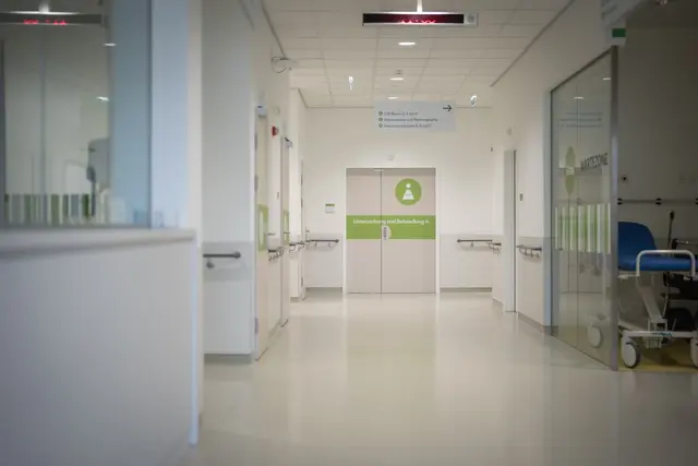 Der neue Trakt für die Klinik Favoriten ist fertiggestellt und betriebsbereit.  | Foto: Wiener Gesundheitsverbund/David Bohmann