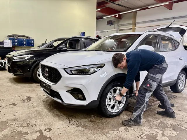 Rene, gilt als Reifenwechsel-Champion im Autohaus Sauberer. | Foto: Autohaus Sauberer