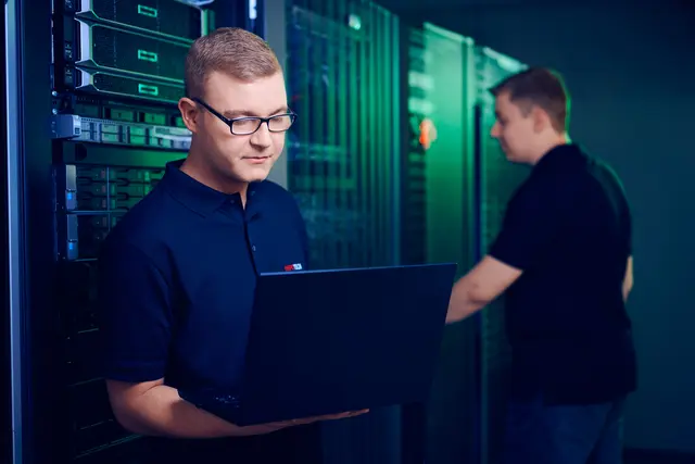 Bei Infotech können Besucher einen Blick hinter die Kulissen werfen. | Foto: Infotech