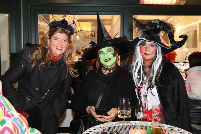 Daniela, Michaela und Sandra verhexten die anderen Gäste. | Foto: Manfred Wlasak