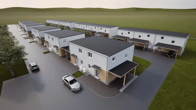HARTL HAUS errichtet eine Reihenhausanlage mit 25 Wohneinheiten in Mistelbach. | Foto: HARTL HAUS