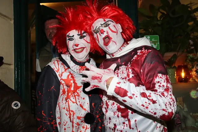 Gabi und Robert lehrten im Stadtbeisl das Grausen. | Foto: Manfred Wlasak