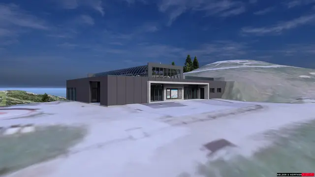 Mit modernster Technik und 55 voll verglasten Kabinen kann man nun entspannt auf den Berg reisen. | Foto: Melzer und Hopfner