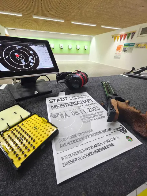 Am Samstag, 8. November, werden in St. Valentin die Stadtmeister im Sportschießen ermittelt. | Foto: Weitersberger