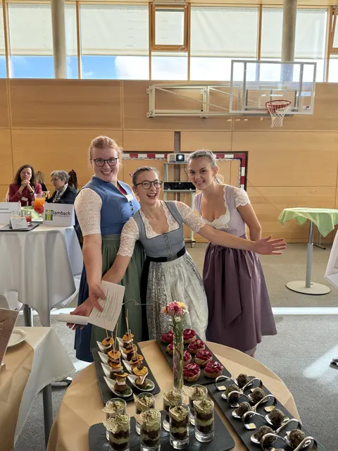 Caroline Wintereder, Milena Geyer und Leonie Wieser (v.l.).  | Foto: ABZ Lambach