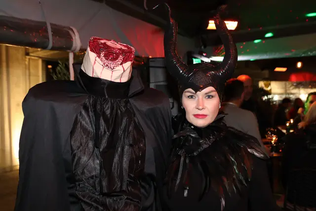 Der kopflose Reiter Michael mit Maleficent Melinda. | Foto: Manfred Wlasak