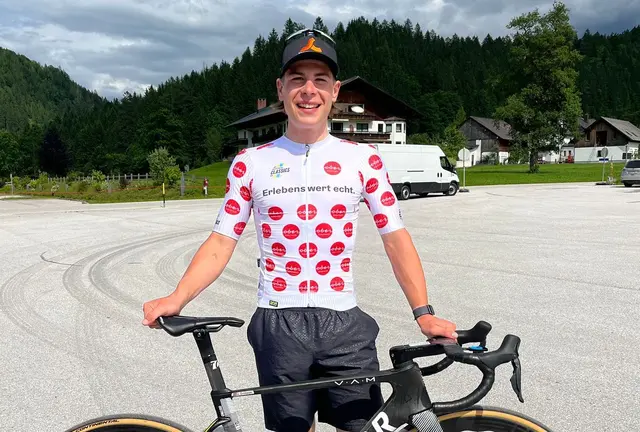 Josef Dirnbauer holte bei der O.Ö. Radrundfahrt das Bergtrikot. | Foto: Raphael Hammerschmid