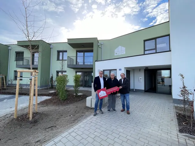 Die Anlage liegt direkt neben dem von der OSG errichteten Pflegekompetenzzentrum. | Foto: Wohn BLOCK/OSG