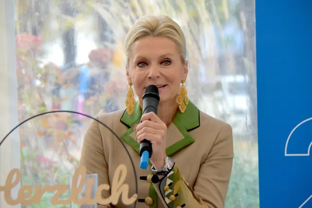Kommunikationsleiterin Birgit Pucher bei der Eröffnung in Weiz. | Foto: MeinBezirk/Helmut Riedl