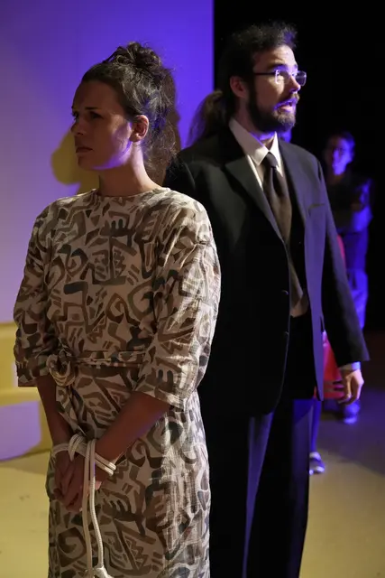 Johanna Seltenhammer spielt die Michol, Lots Frau und Geliebte von Masor. | Foto:  gewefoto-Gerhard Wenzel