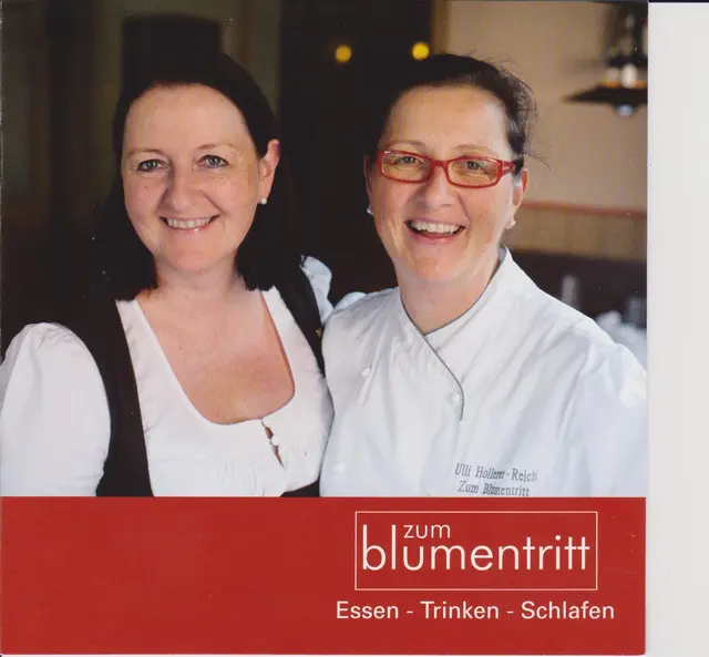 Christa Hollerer mit Schwester Ulli Hollerer-Reichl | Foto: Zum Blumentritt