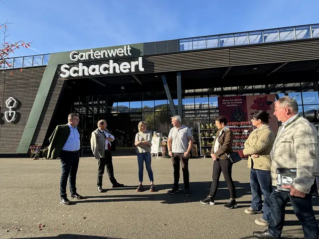 Standortdialog in der Gartenwelt Schacherl in Bruck an der Mur. | Foto: MeinBezirk/Angelika Kern