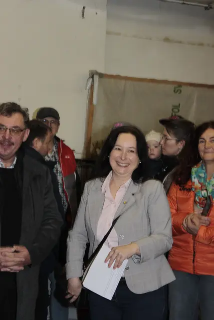 Amtzstierärztin Elisabeth Osterberger war sehr zufrieden mit der Ausstellung | Foto: Walter Kellner