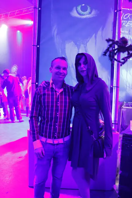 Katharina und Manfred Hackl verbrachten einen schaurig schönen Abend miteinander | Foto: Anna Seymann