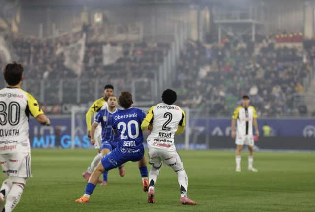 Das Linzer Stadtduell war geprägt von hoher Intensität und Kampfgeist auf beiden Seiten. | Foto: B. Reischl